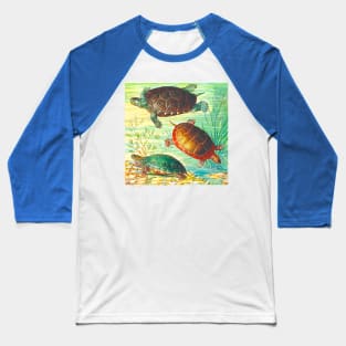 Turtles Turtles and Ocean Baseball T-Shirt